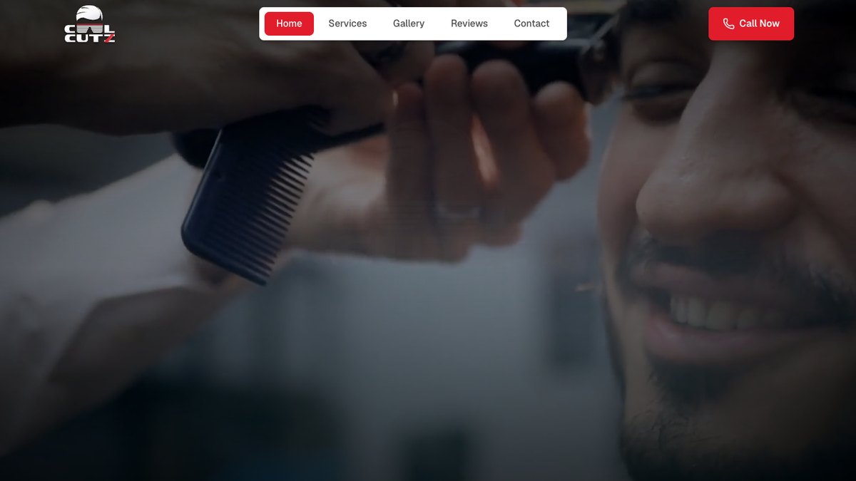 Cool Cutz Barbershop website
